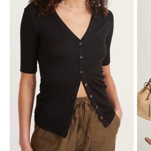 Black Button-Up Shirt